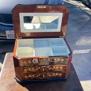 Vintage Italian jewelry box